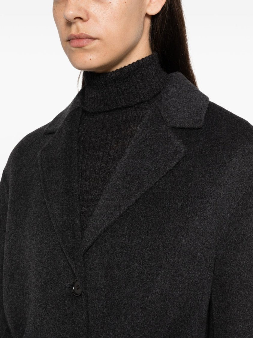 Aspesi Belted Notch-Lapel Flap-Pocket Trench Coat
