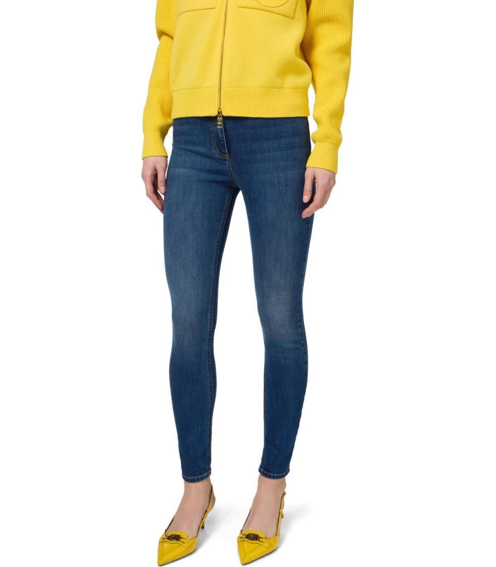 Elisabetta Franchi Blue Skinny Jeans