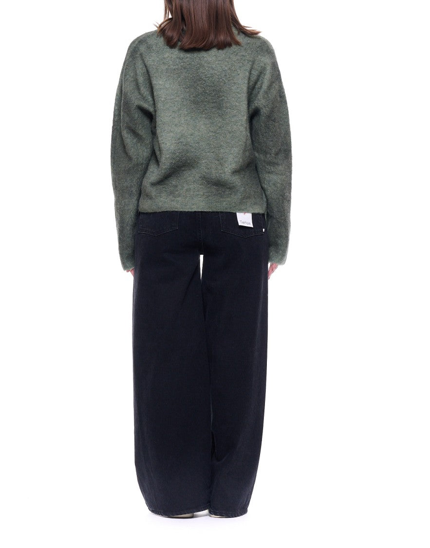 Atomofactory Women’S Alpaca-Blend Crewneck Sweater