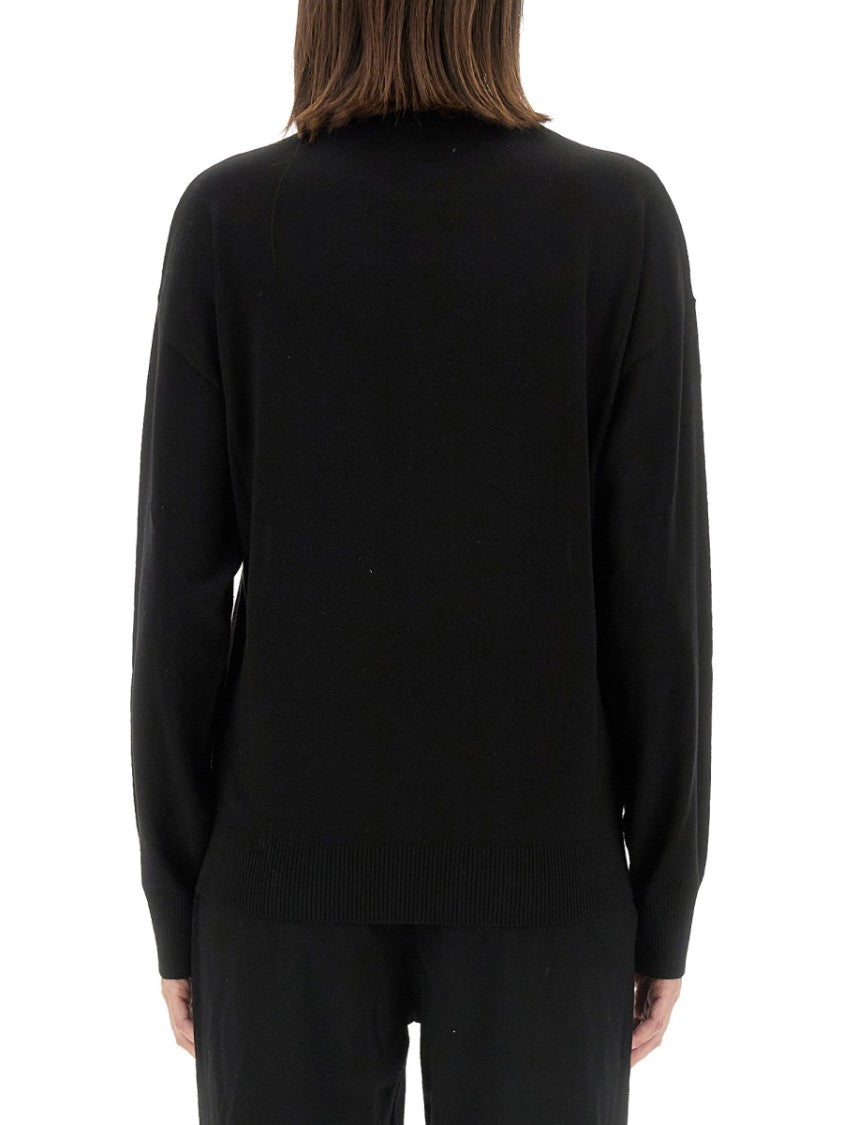 Moschino Relaxed Fit Jersey With Bold Logo Print