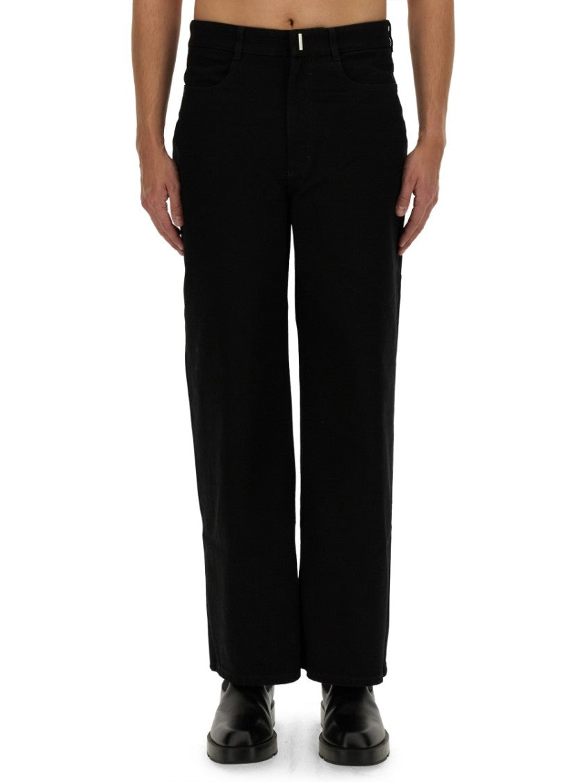 Givenchy Relaxed-Fit Black Jeans