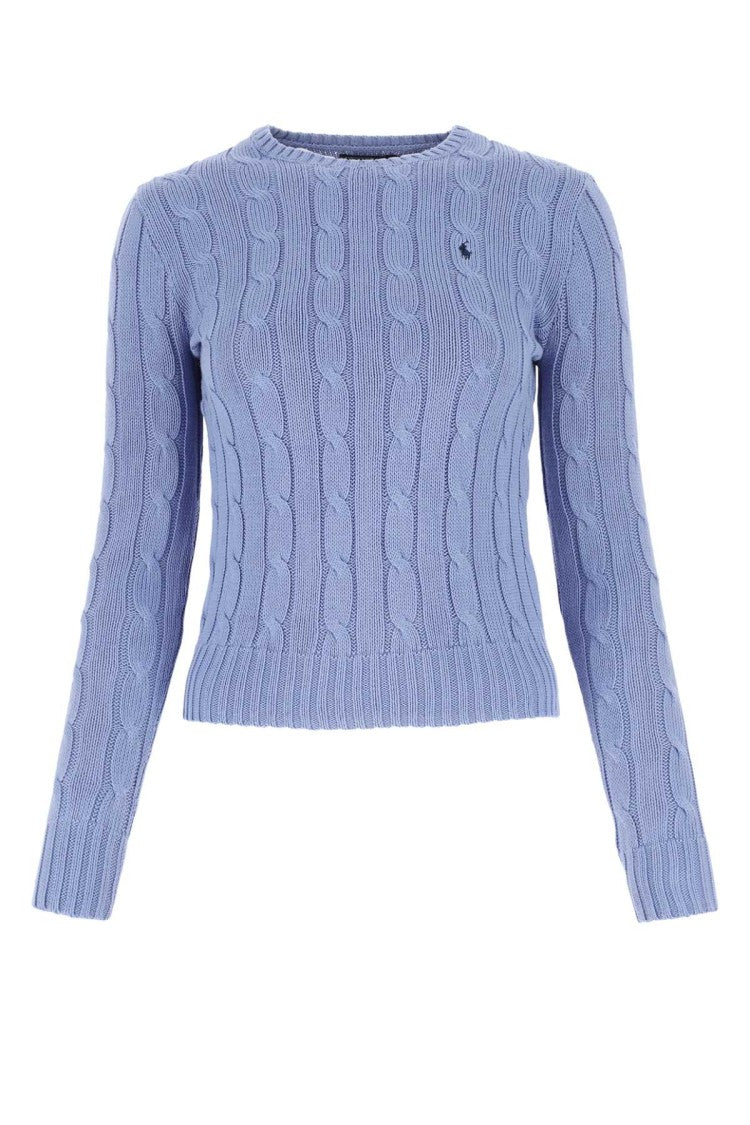 Polo Ralph Lauren Pastel Blue Cotton Sweater