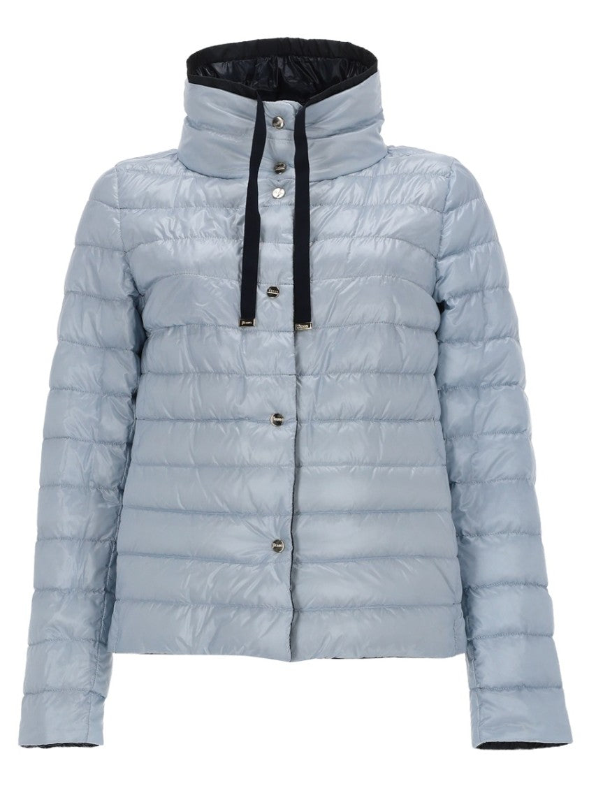 Herno Reversible High Collar Puffer Jacket