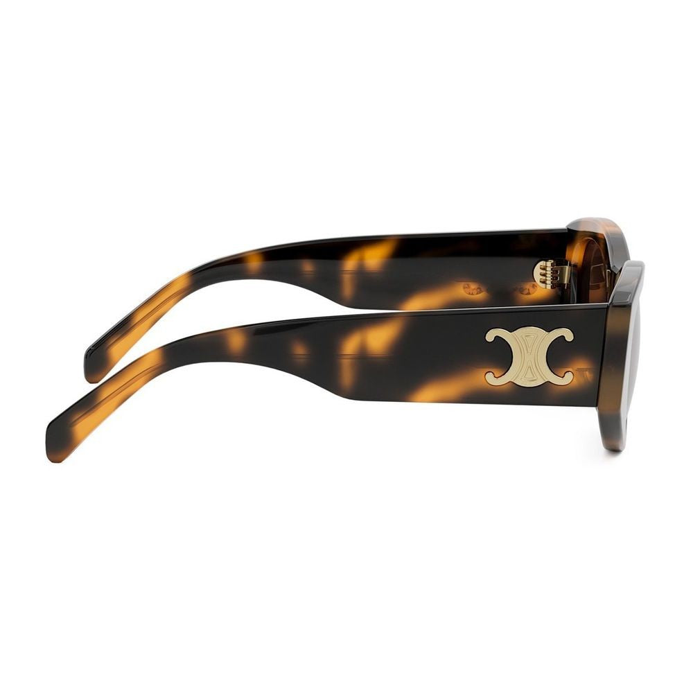 Celine Triomphe Cat-Eye Sculpted Acetate Sunglasses