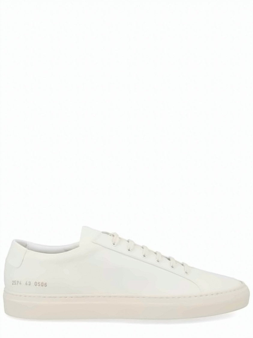 Common Projects Canvas Low-Top Sneakers With Subtle Gold Detailing