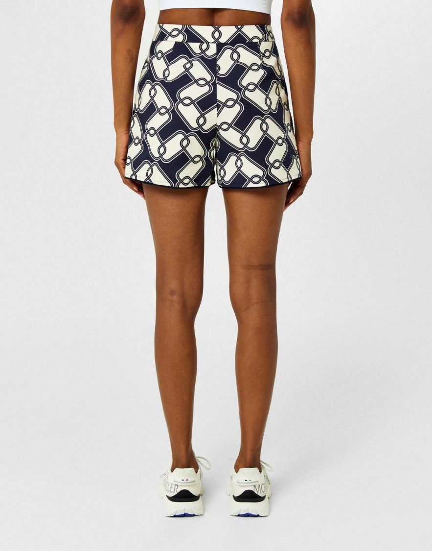 Moncler Abstract Print Shorts
