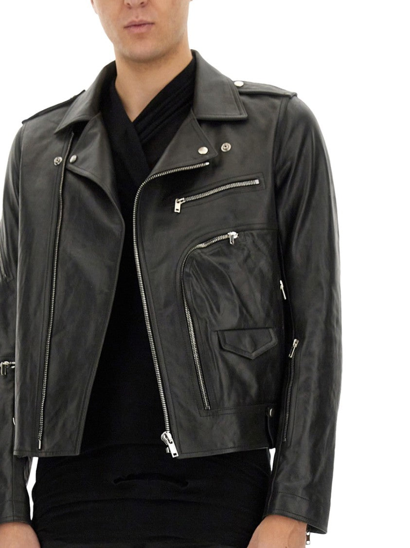 Rick Owens Leather "Brad" Jacket