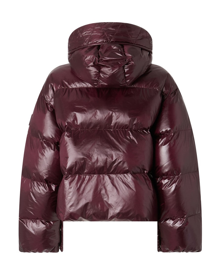 Pinko Semi-Glossy Technical Canvas Down Jacket