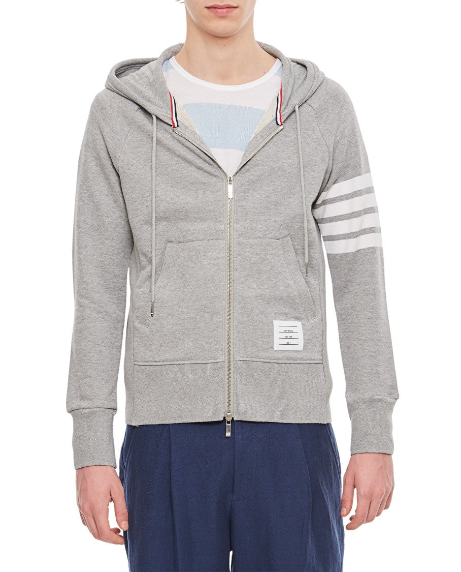 Thom Browne Classic Full Zip Hoodie