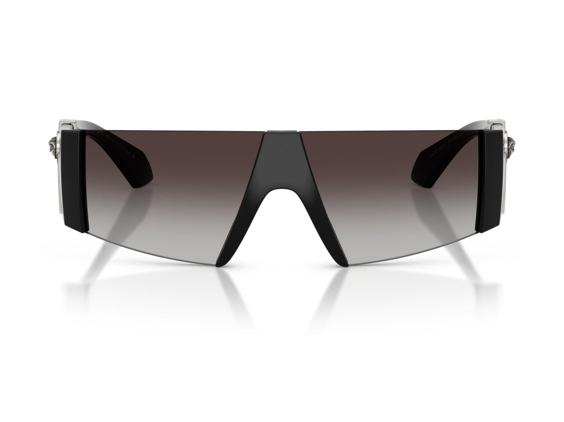Versace 0Ve4516 Gradient Metal Oversized Shield Sunglasses