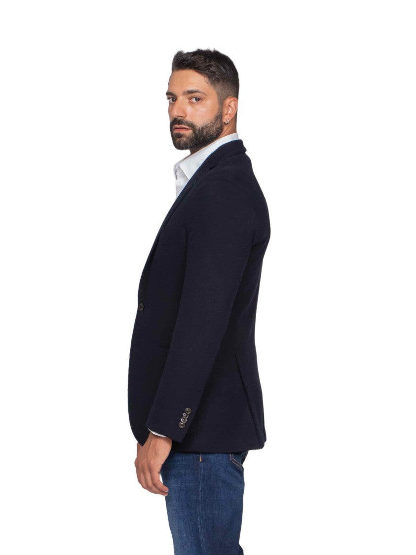 Boglioli Tailored Two-Button Jacket With Notch Lapels And Patch Pockets