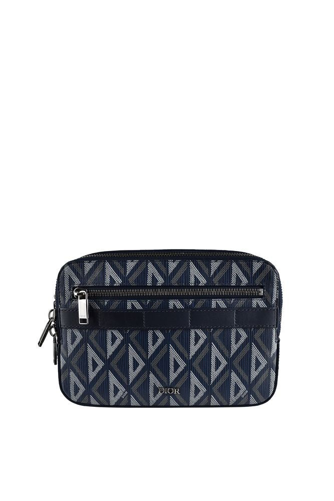 Dior Leather Safari Pouch Shoulder Bag