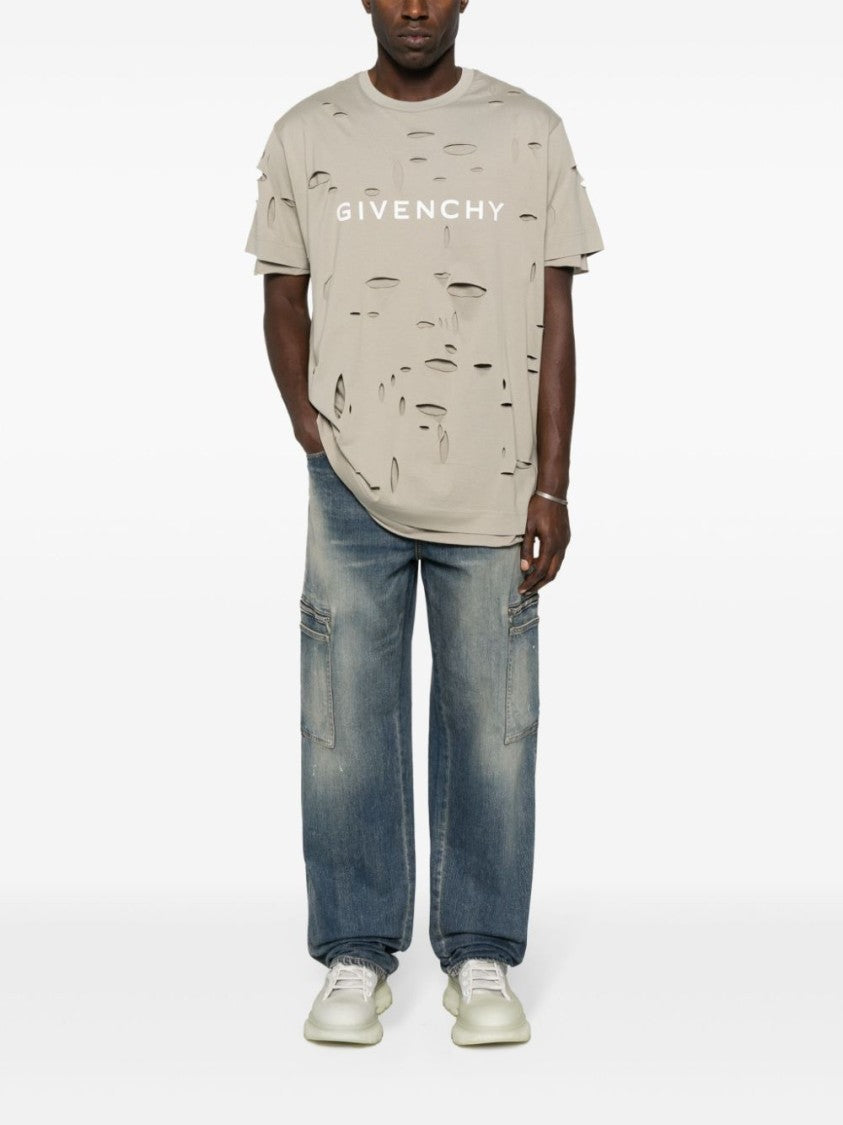 Givenchy Medium Blue Straight Leg Denim Trousers