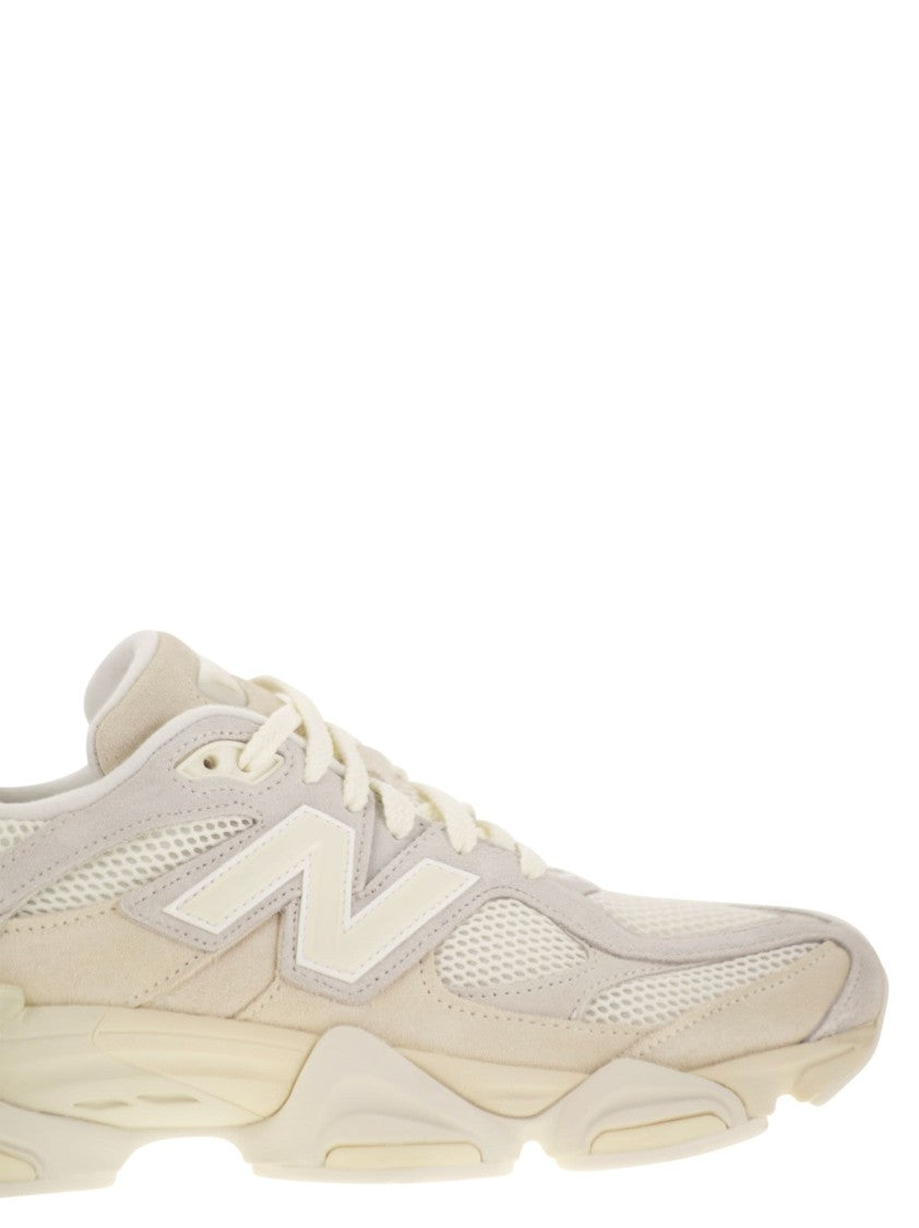 New Balance 9060 Sneakers With Sculpted Midsole And Futuristic Aesthetic