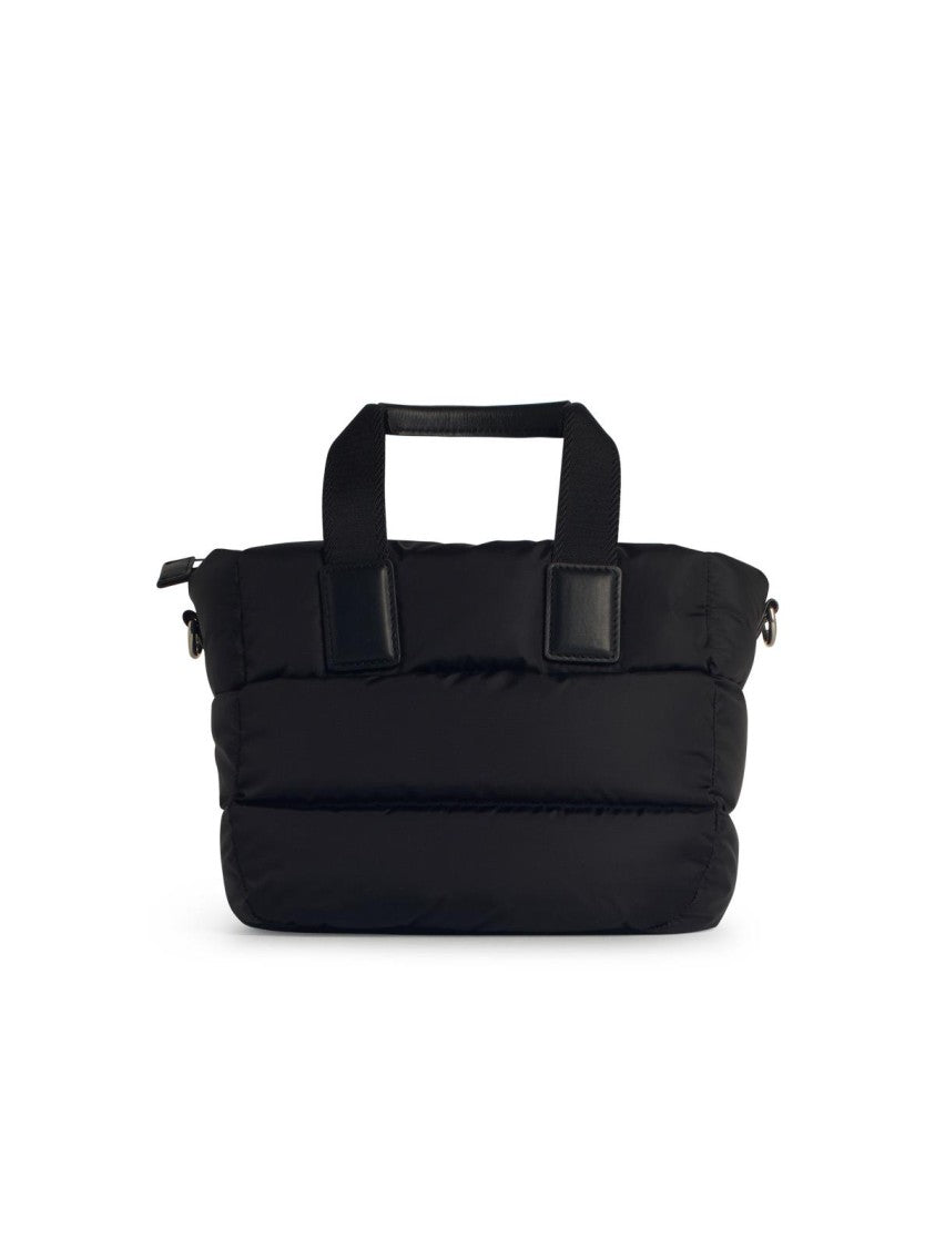 Moncler Small 'Caradoc' Black Nylon Bag