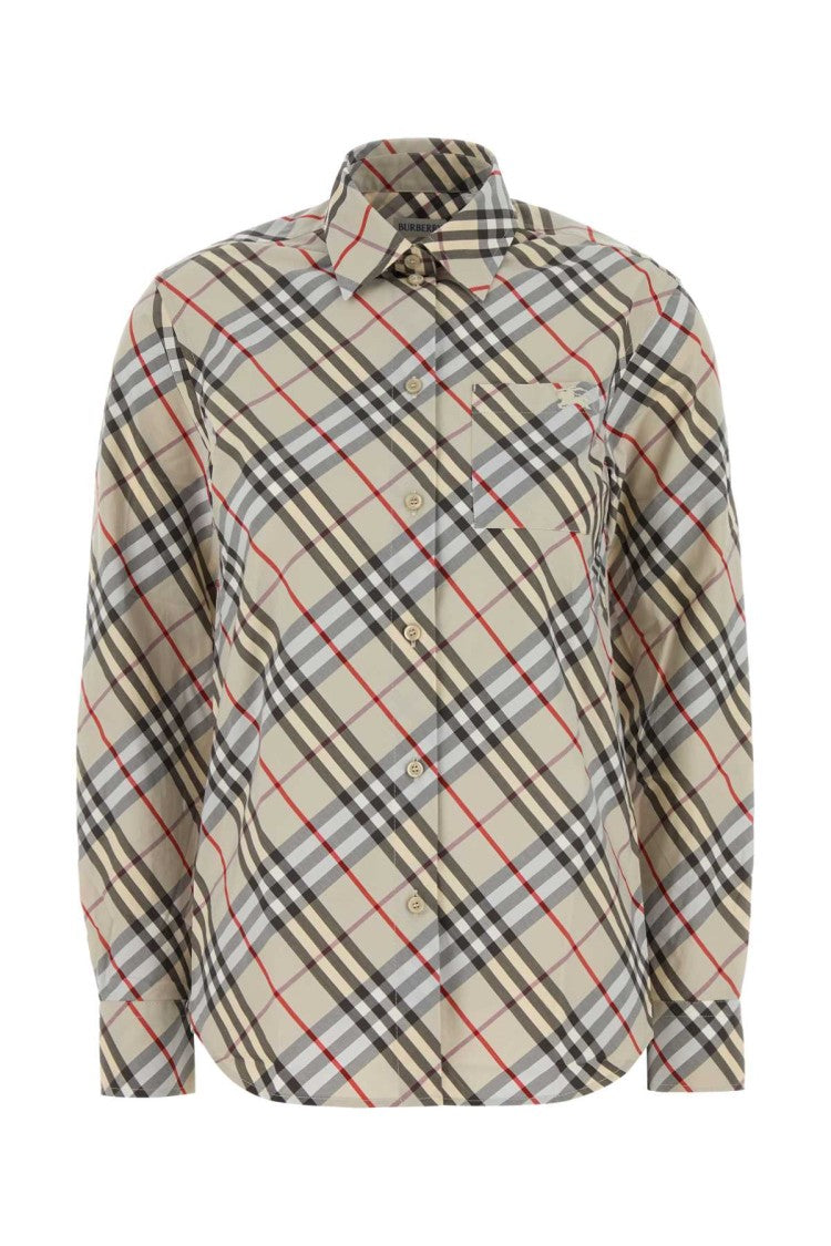 Burberry Embroidered Poplin Shirt