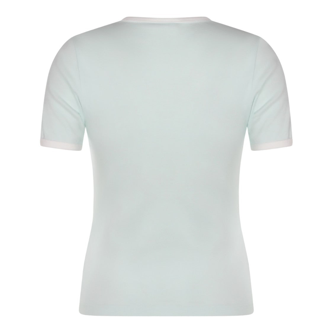 Courrèges Fitted Short-Sleeve T-Shirt With Contrasting Trim