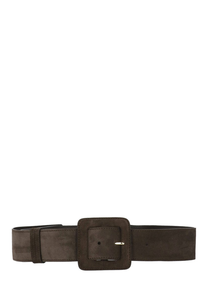 Fabiana Filippi Brown Suede Belt