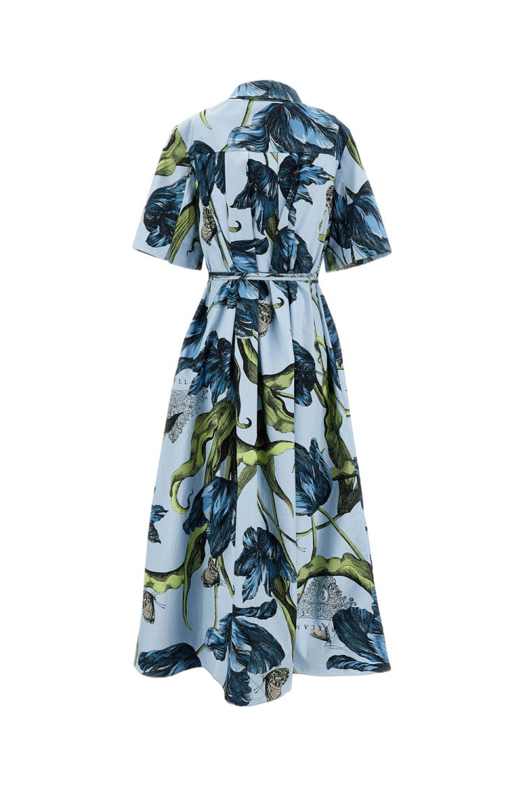 Erdem Short Sleeve Shirt Dress