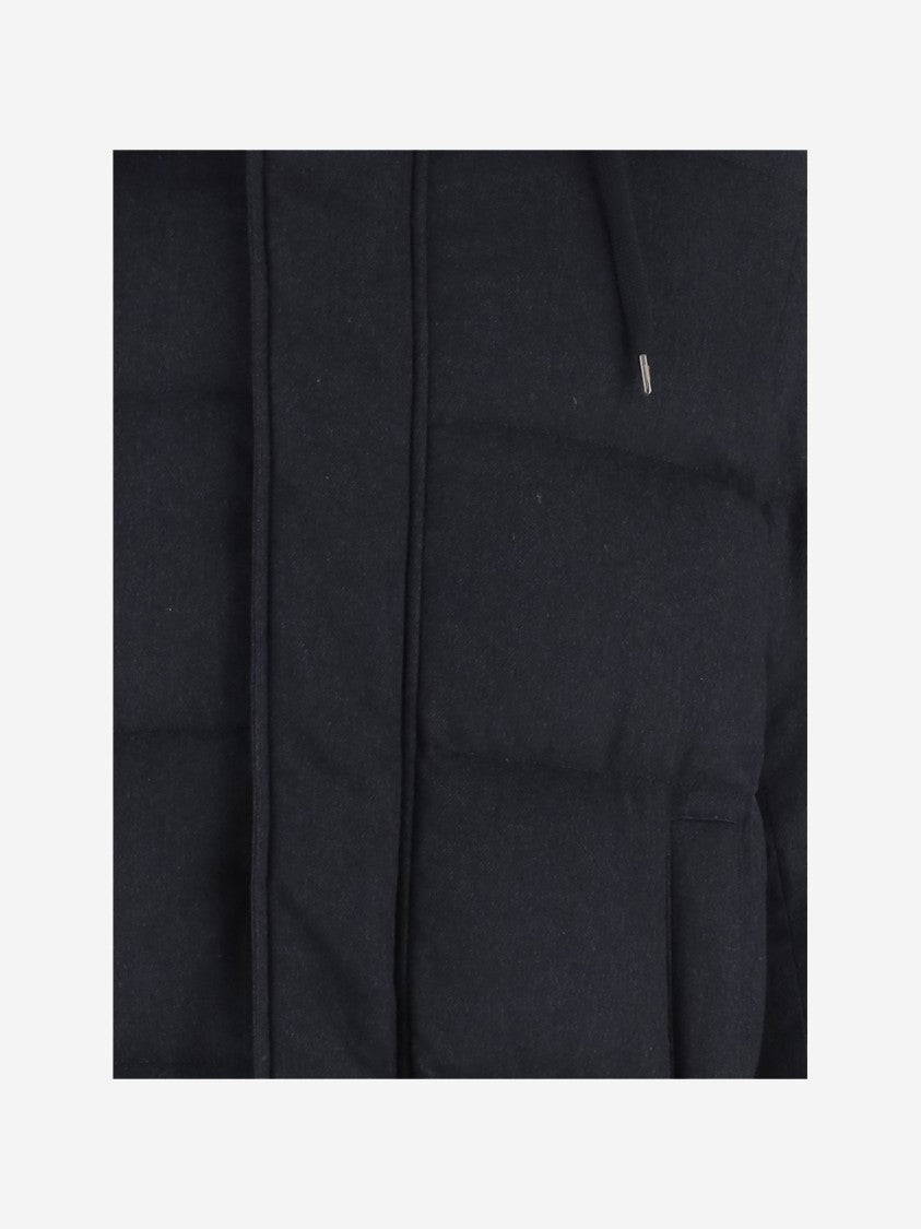 Herno Silk And Cashmere Padded Down Jacket