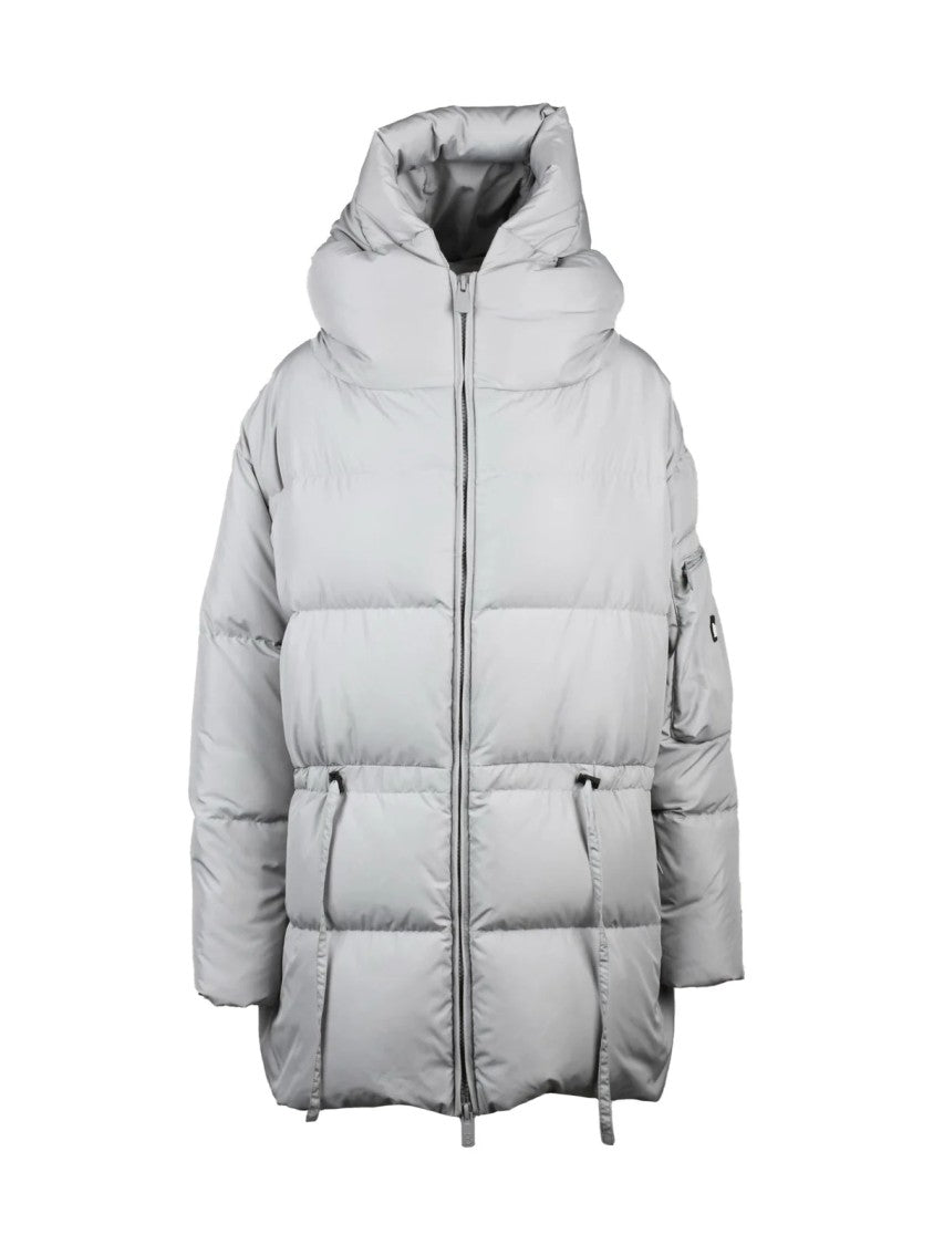 Bacon Light Grey Polyester Cloud 78 Down Jacket