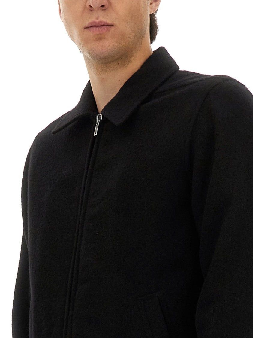 Rick Owens Front Zip Closure Shirt Jacket