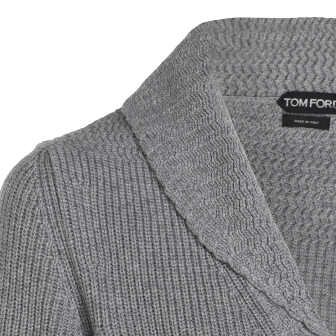 Tom Ford Grey Wool Knitwear