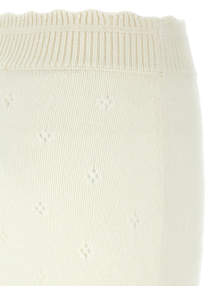 Chloé Jacquard Logo Skirt