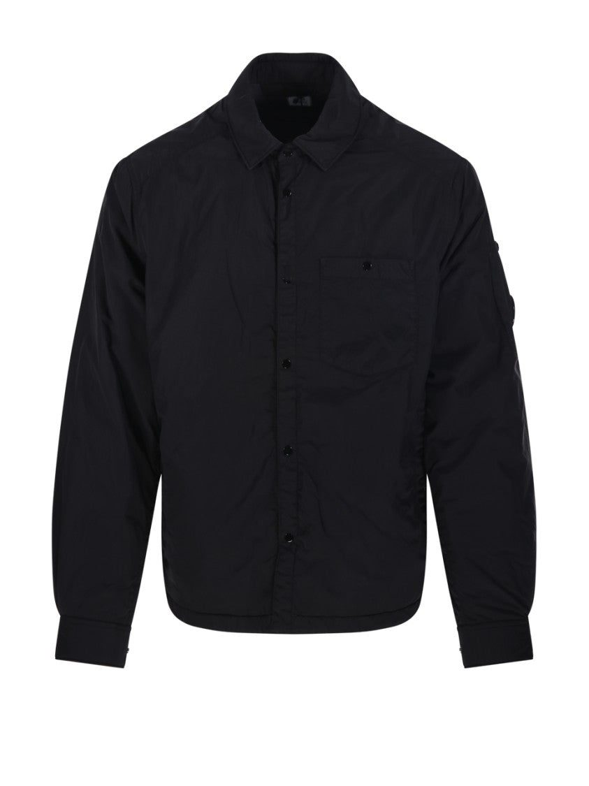 C.P. Company Padded Overshirt With Classic Button-Up