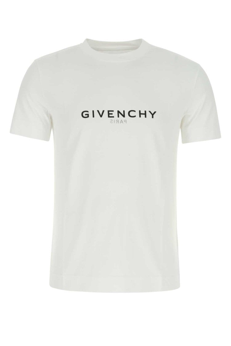 Givenchy White Cotton T-Shirt