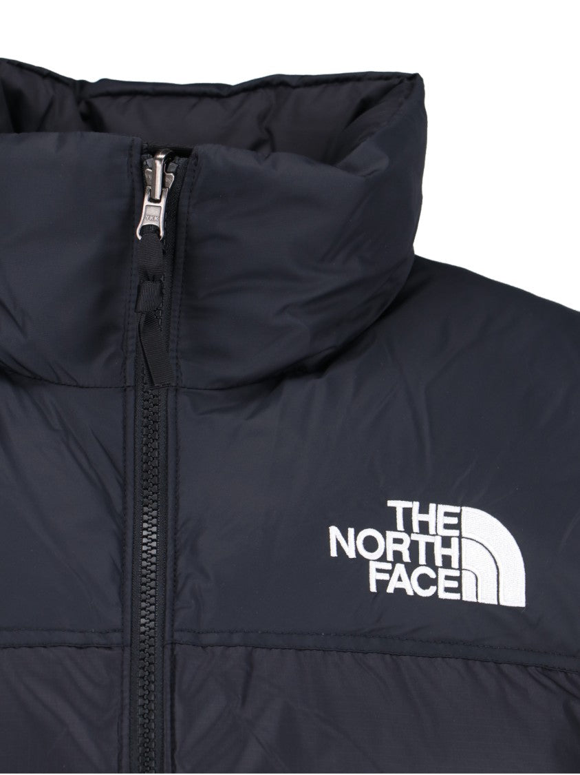 The North Face Retro Nuptse 1996 Padded Gilet In Black