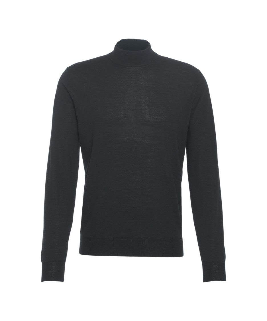 Gender High Neck Knit Sweater