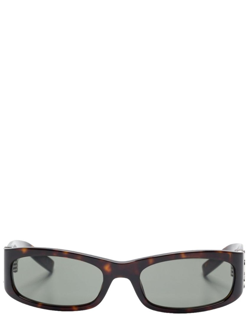 Saint Laurent Sl M152 Slim Rectangular Sunglasses
