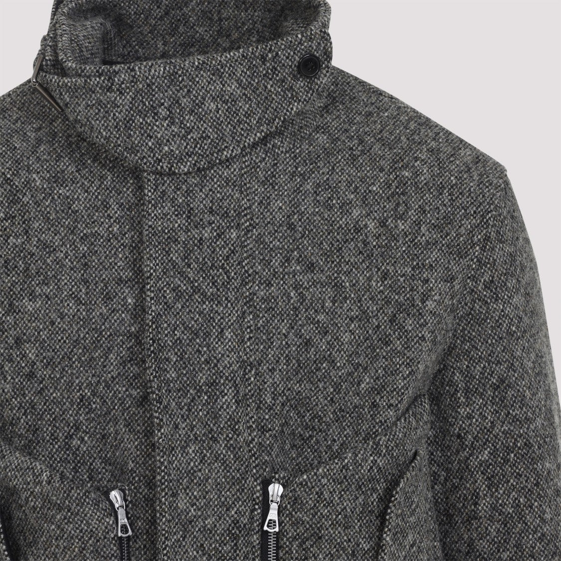 Dries Van Noten Grey Wool Venice Jacket