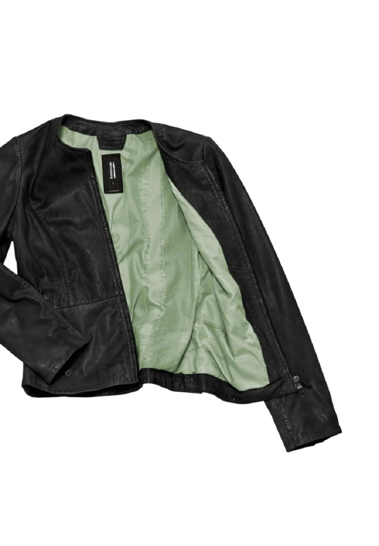 Bomboogie Black Leather Jacket