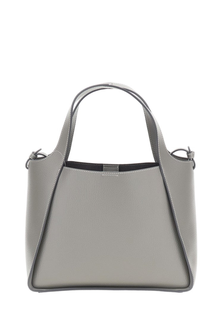 Stella Mccartney Grey Alter Mat Vegan Leather Tote Bag