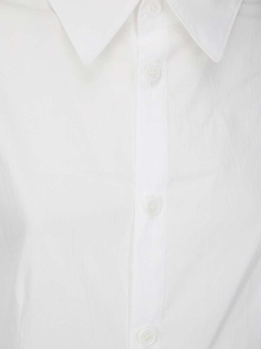 Yohji Yamamoto White Asymmetric Shirt
