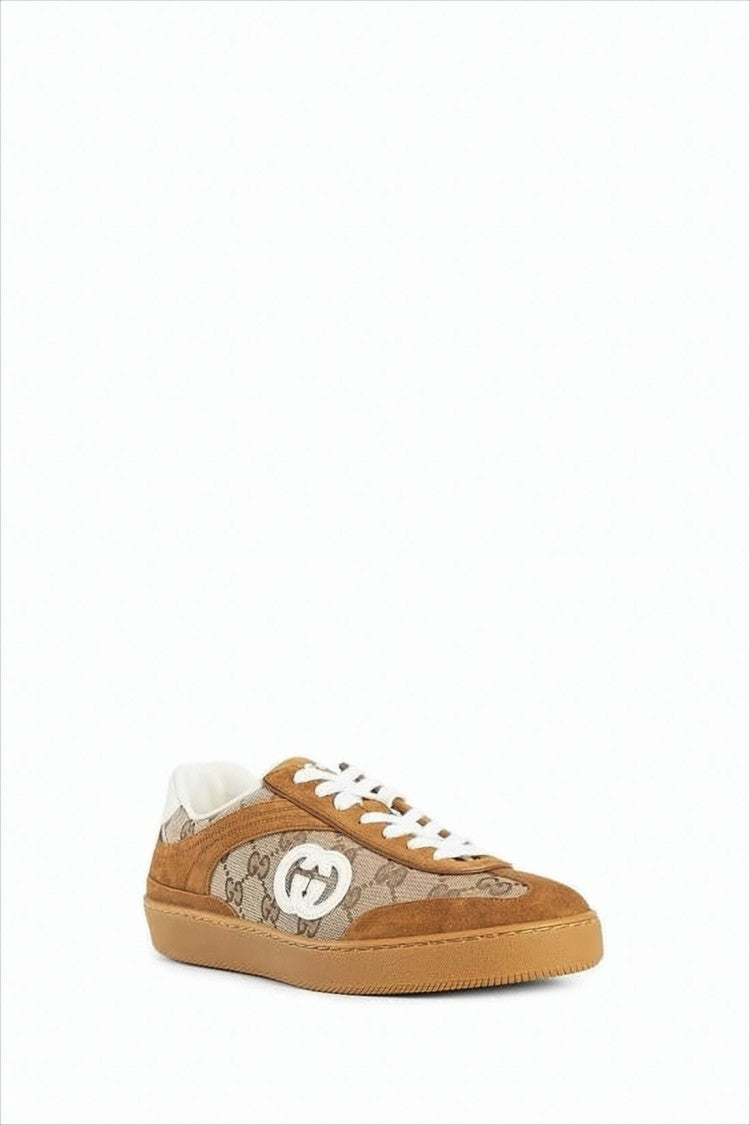 Gucci Low-Top Sneakers With Canvas