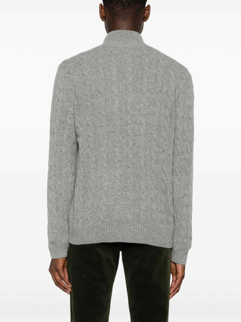 Polo Ralph Lauren Cable Knit Half-Zip Long-Sleeve Pullover