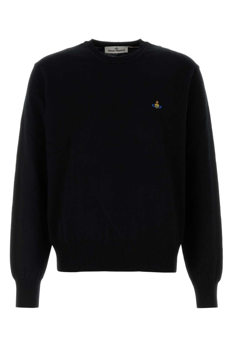Vivienne Westwood Black Cotton Blend Alex Sweater