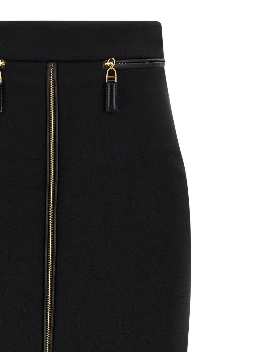 Elisabetta Franchi Zip Skirt