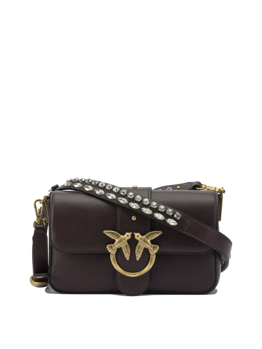Pinko Leather Shoulder Bag