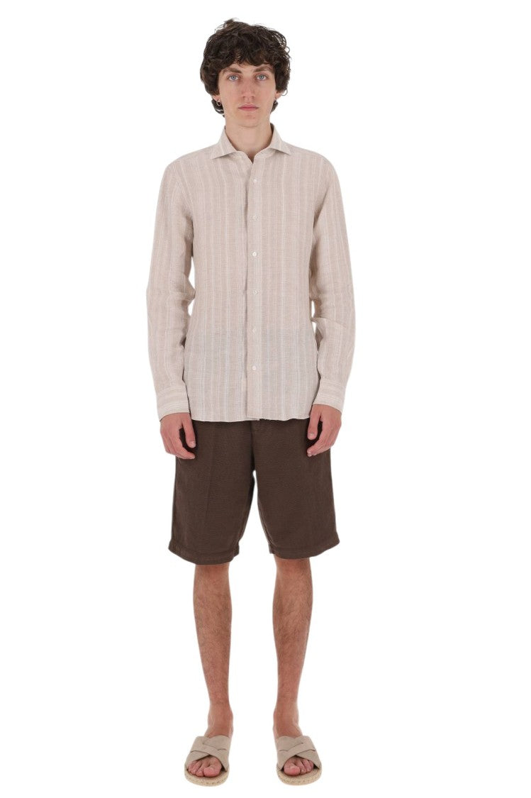Barba Dandylife Woven Linen Shirt