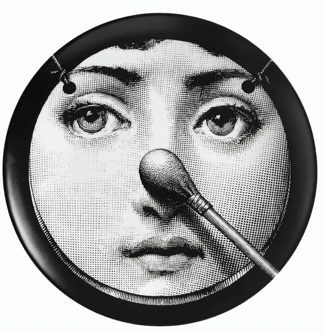 Fornasetti Tema E Variazioni Porcelain Plate
