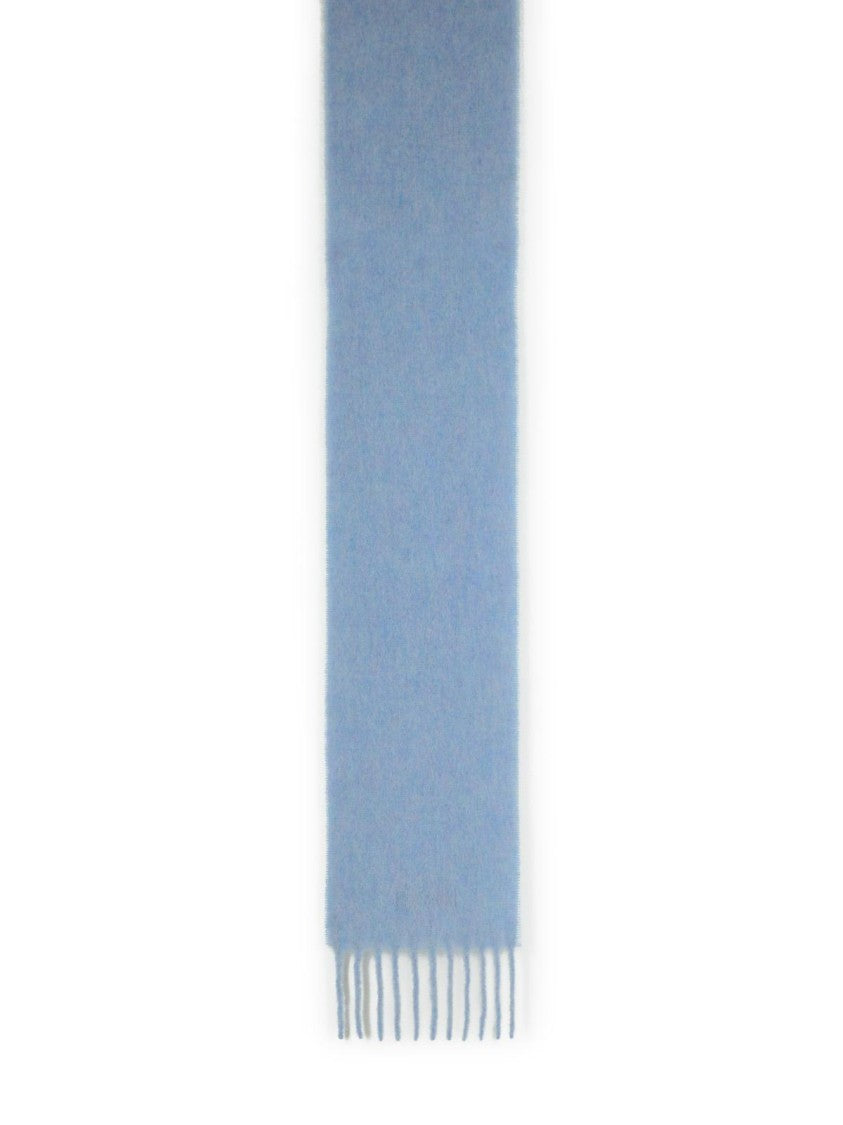 Marni Light Blue Alpaca Blend Scarf