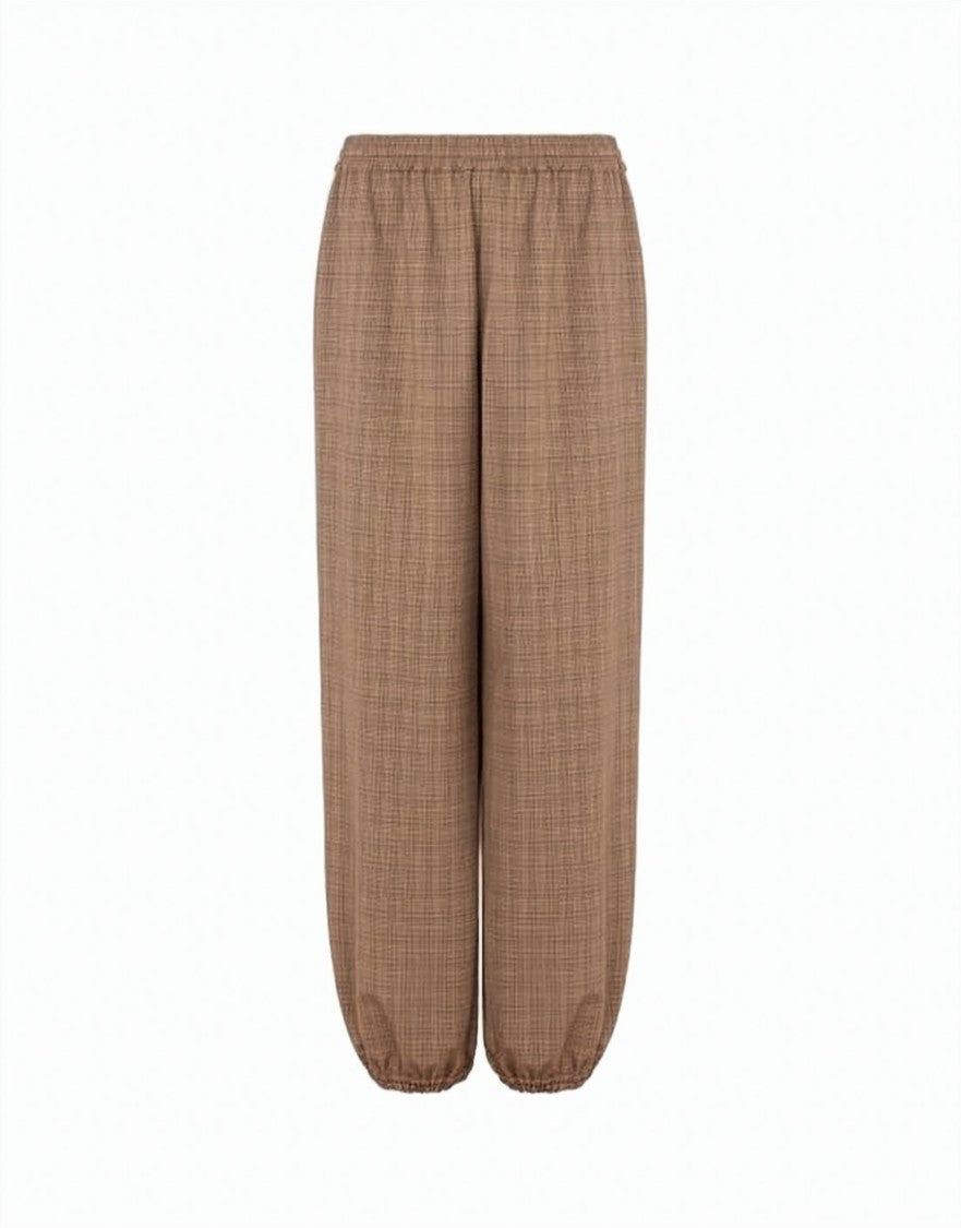 Moschino Relaxed-Fit Jogger Pants With Checkered Pattern