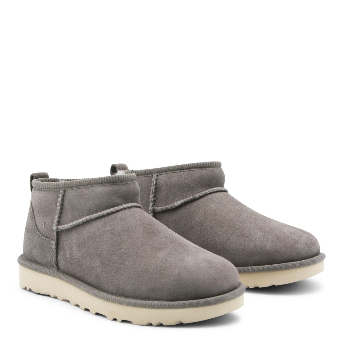 Ugg Grey Ultra Mini Shearling Boots