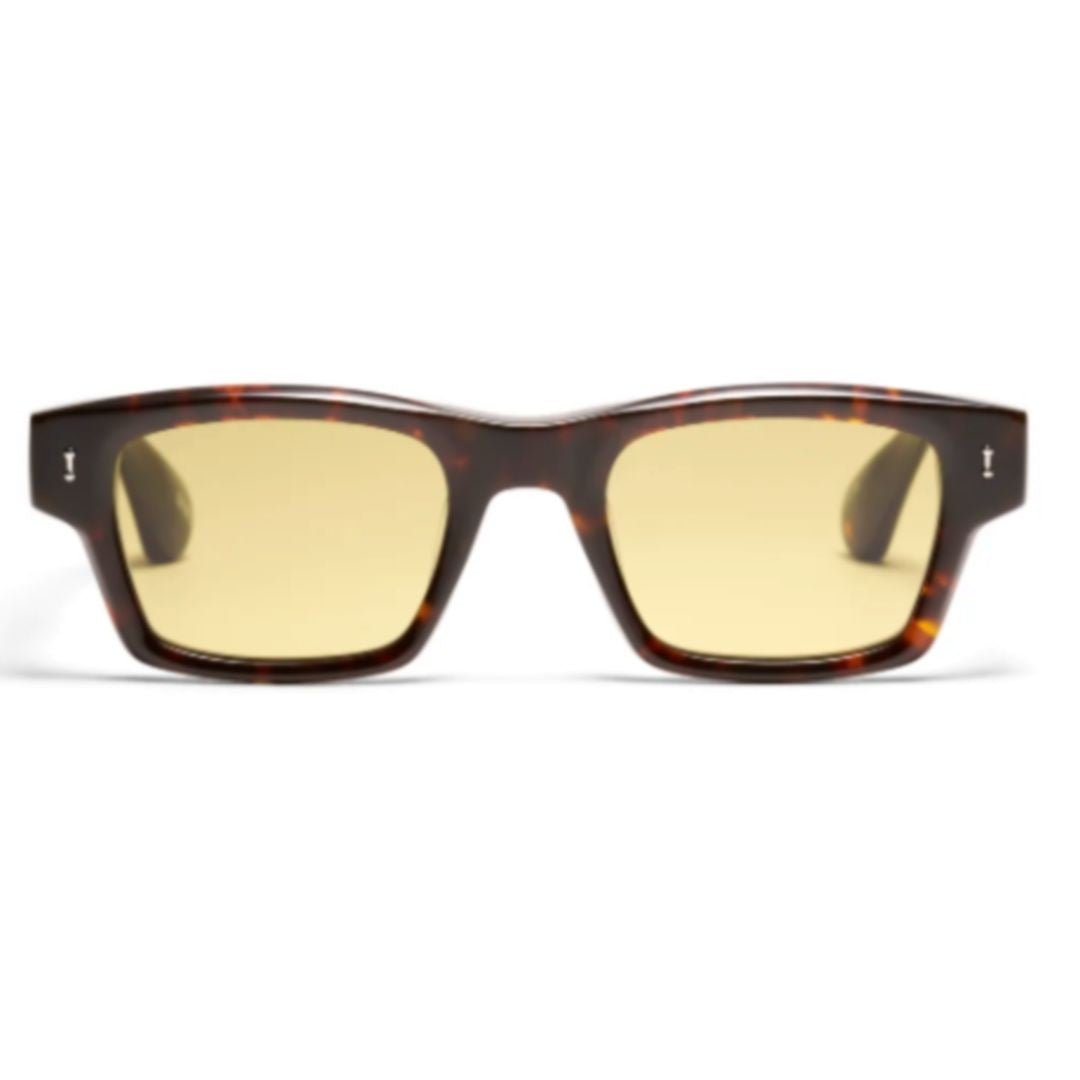 Peter And May S119 Amy Sun Rectangular Tortoiseshell Acetate Sunglasses