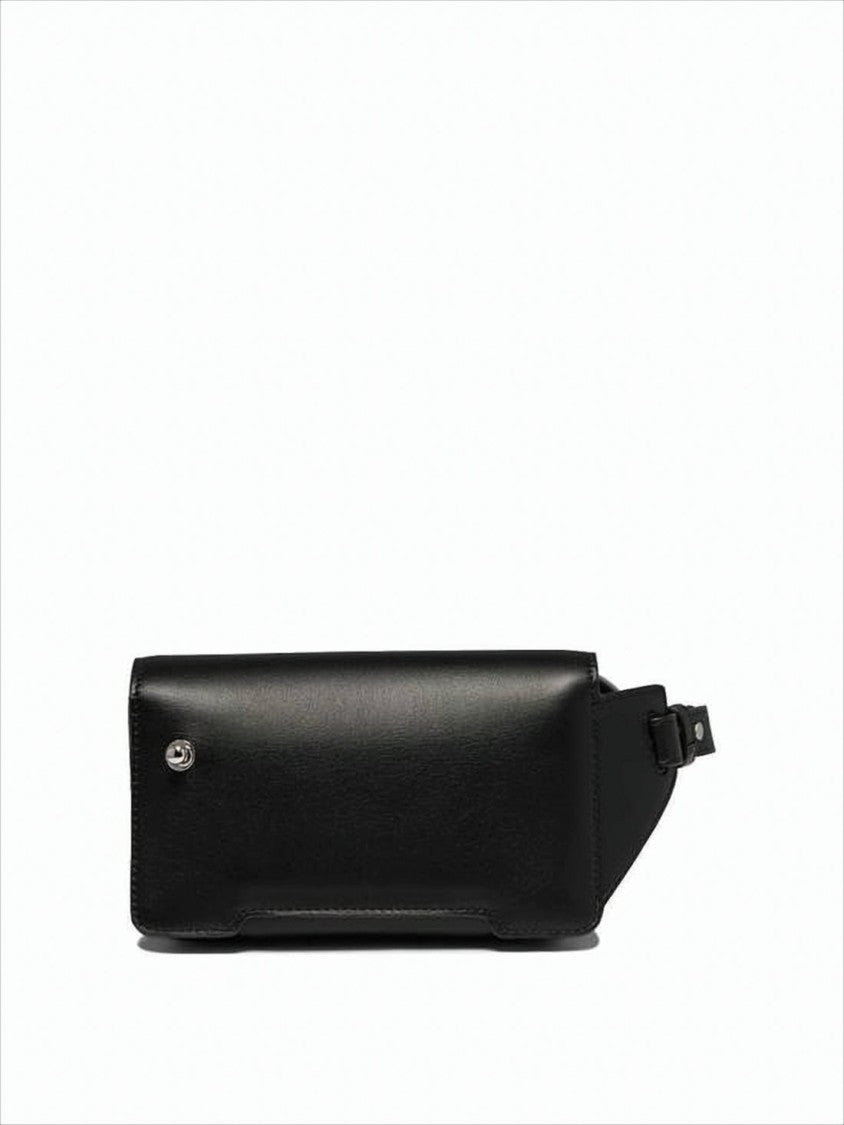 Marni Rectangular Crossbody Bag In Smooth Calf Leather