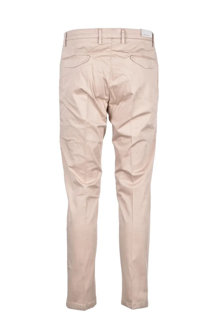 Yan Simmon Cotton Stretch Pants - Beige